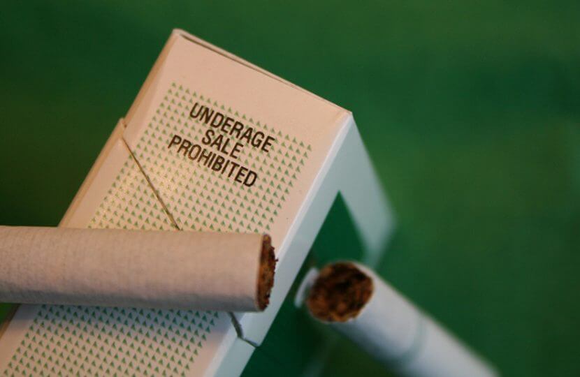underage sales cigarettes
