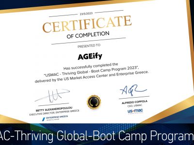 AGEify was selected to participate in the “USMAC – Thriving Global – Boot Camp Program 2023”
